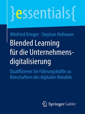 cover image of Blended Learning für die Unternehmensdigitalisierung